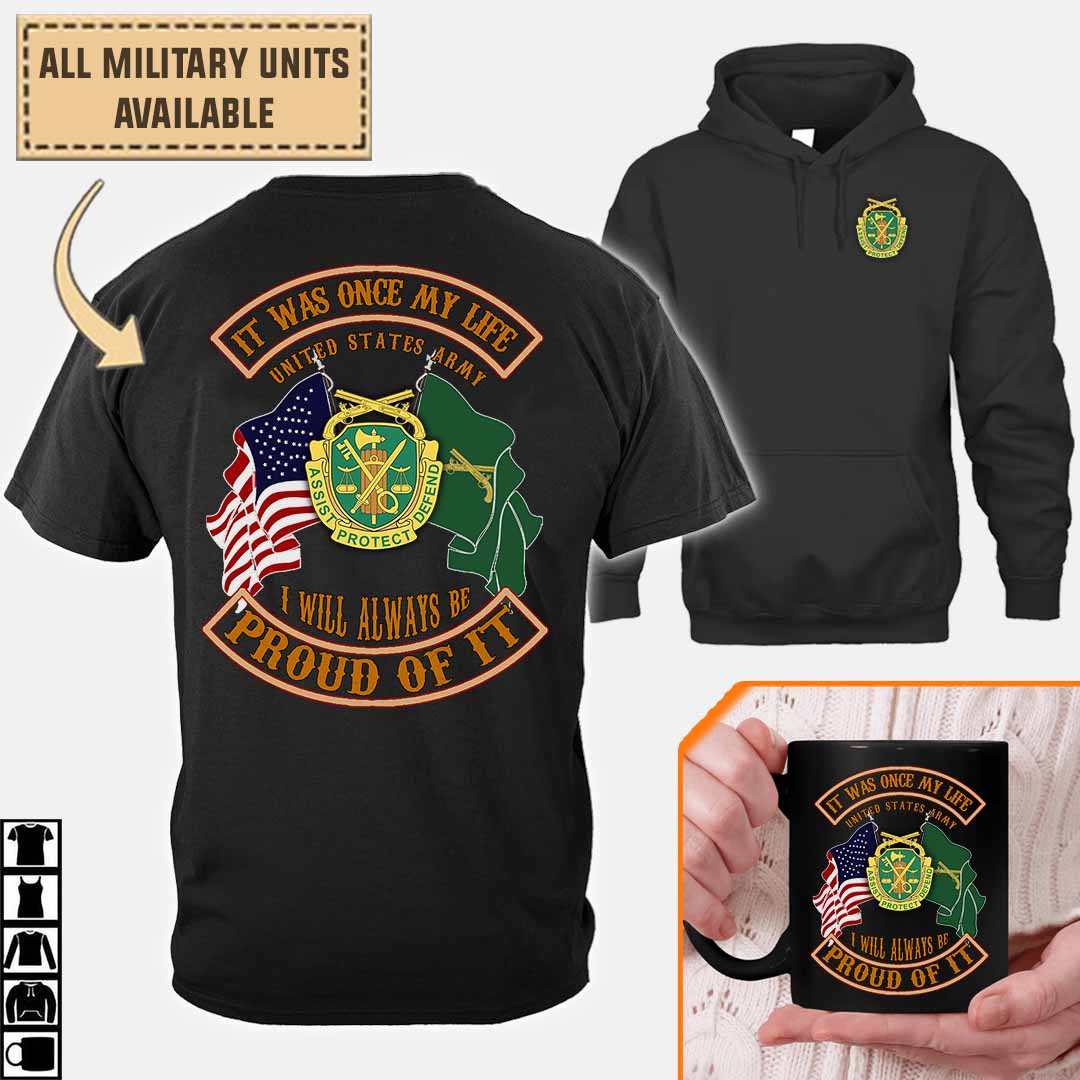 443rd MP CO 443rd Military Police Company_Cotton Printed Shirts