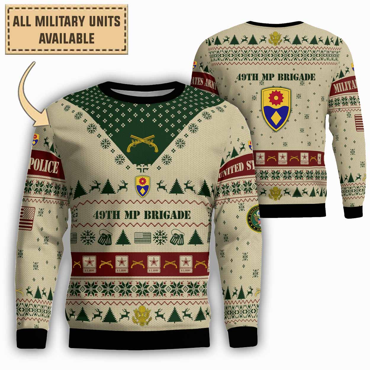 49th MP BDE 49th Military Police Brigade_Lightweight Sweater