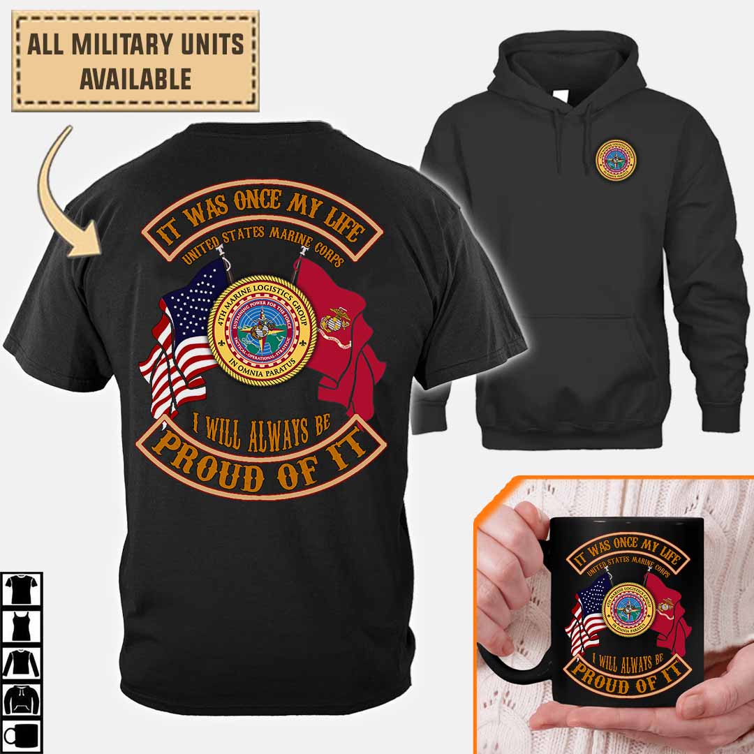 4th mlg 4th marine logistics groupcotton printed shirts co9vs