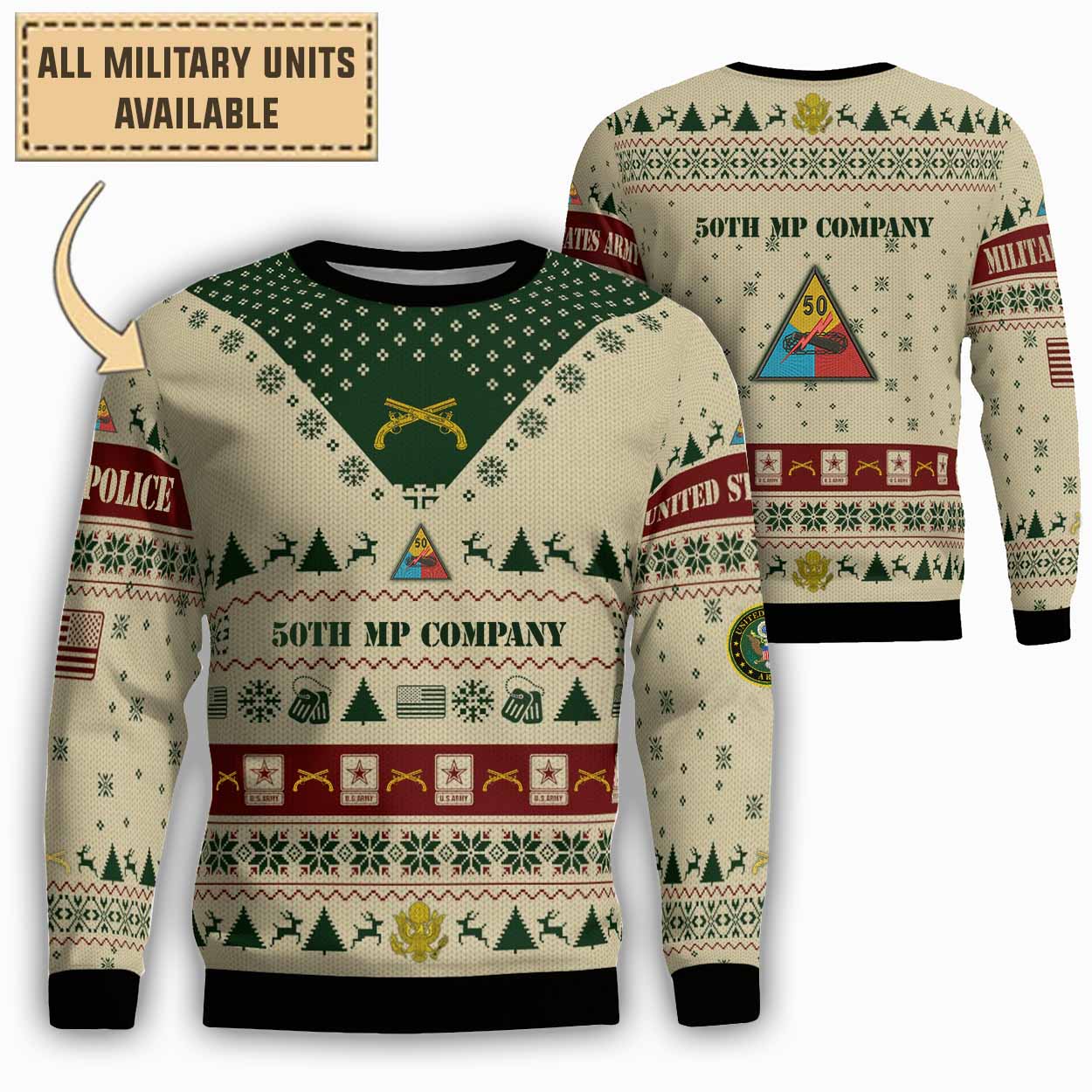 50th MP CO 50th Military Police Company_Lightweight Sweater