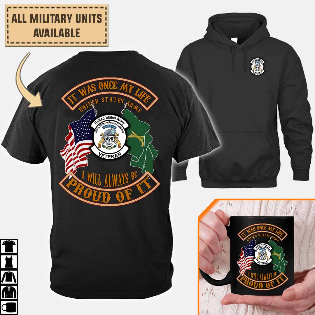 529th MP CO 529th Military Police Company_Cotton Printed Shirts