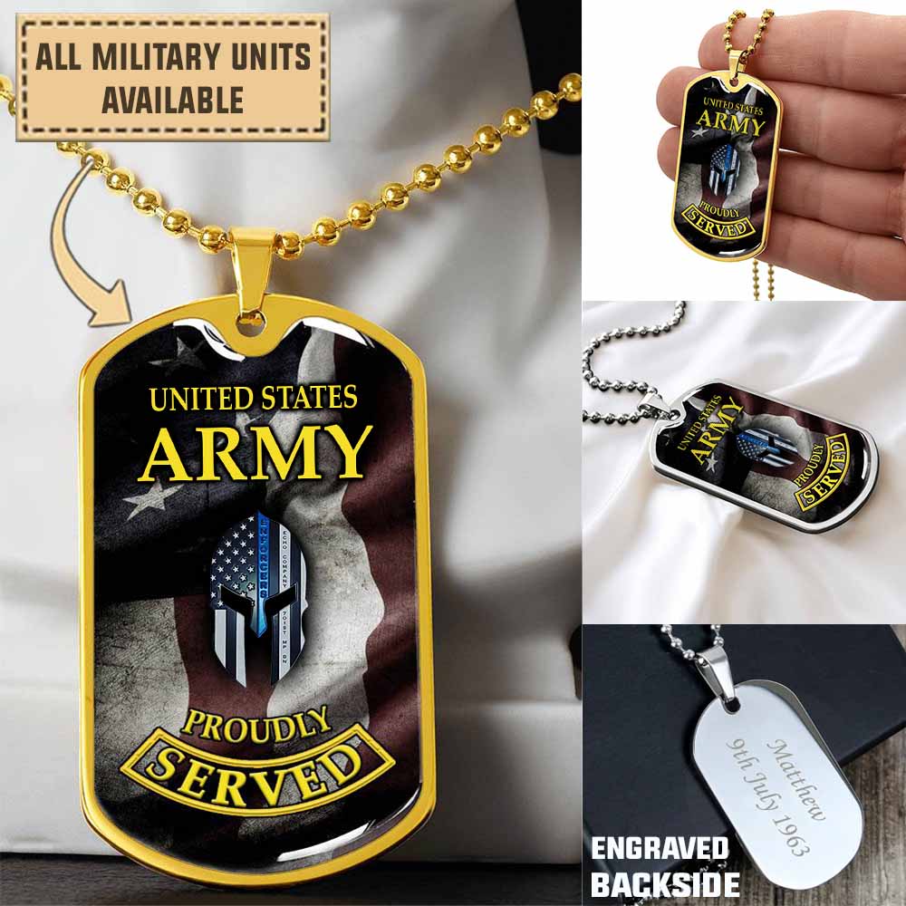 701st MP BN 701st Military Police Battalion, Echo Company_Dogtag