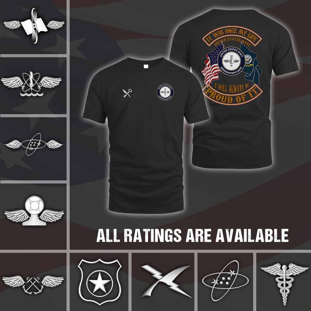 Customized United States Navy Rating – T Shirt 2
