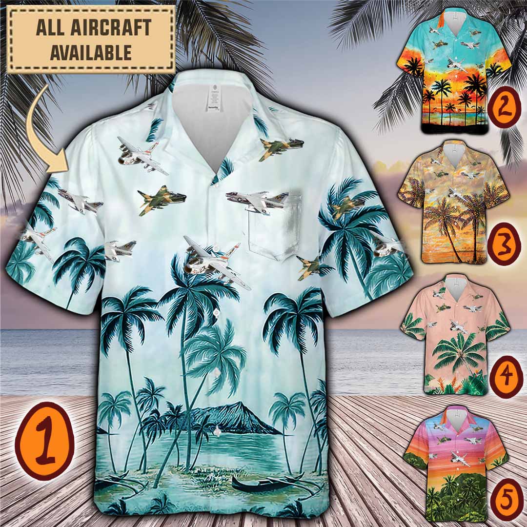 a 7 corsair ii a7pocket hawaiian shirt 7knd8