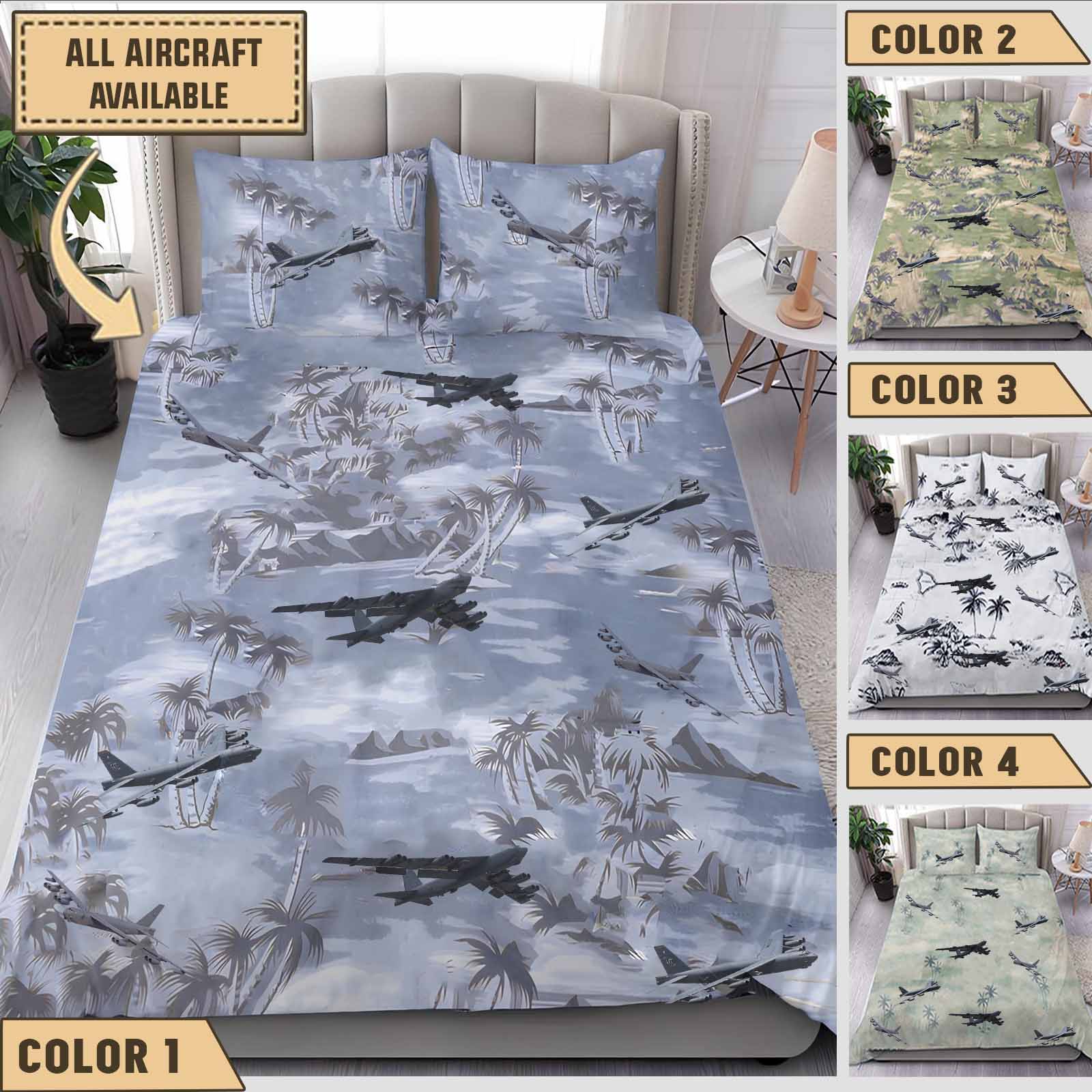 b 52 stratofortress b52aircraft bedding collection ibml8