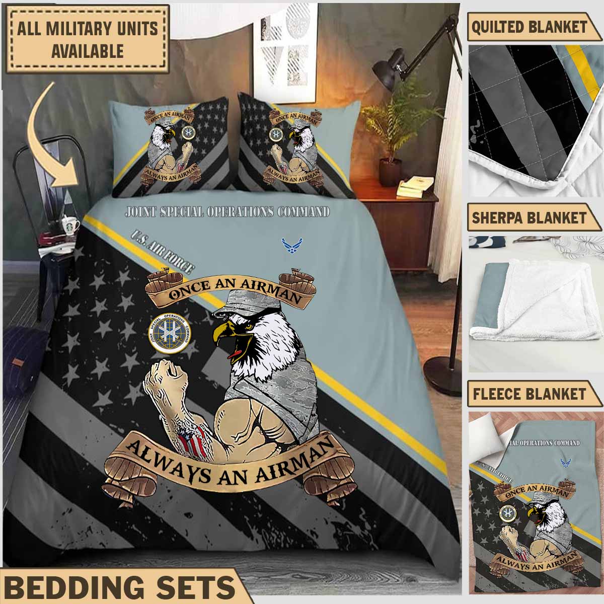 JSOC Joint Special Operations Command_Bedding Collection