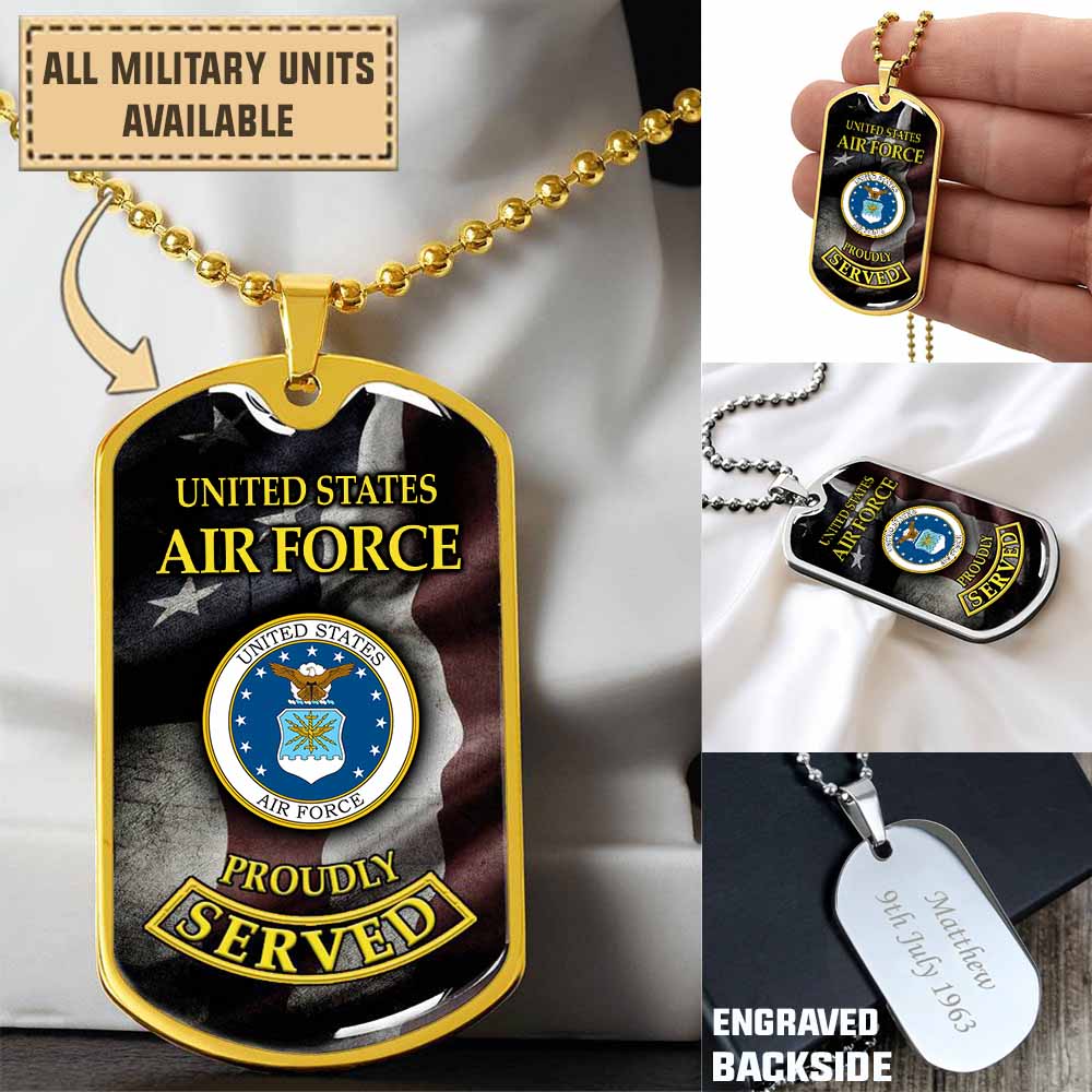 united states air force usafdogtag mc5tw