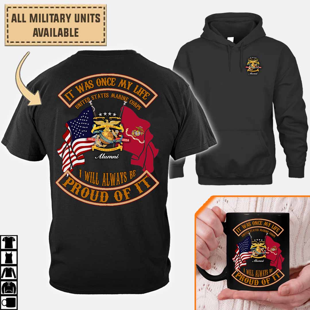 us marine drum bugle corps the commandants own alumnicotton printed shirts 94935