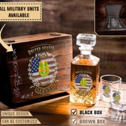 185th armor regimentmilitary decanter set qyqgs