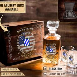 3rd id 3rd infantry divisionmilitary decanter set 4l1g7