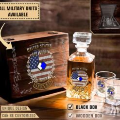 96th id 96th infantry divisionmilitary decanter set u0ord