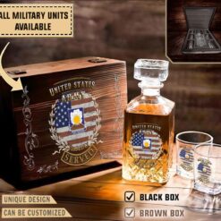 apache troop 1 75 cavmilitary decanter set oy0j6