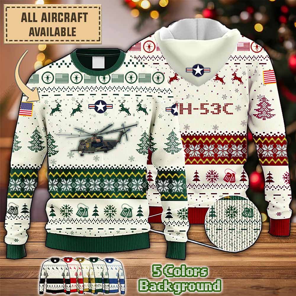 hh 53c super jolly green giant hh53caop aircraft sweater